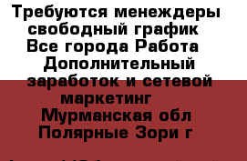 Требуются менеждеры, свободный график - Все города Работа » Дополнительный заработок и сетевой маркетинг   . Мурманская обл.,Полярные Зори г.